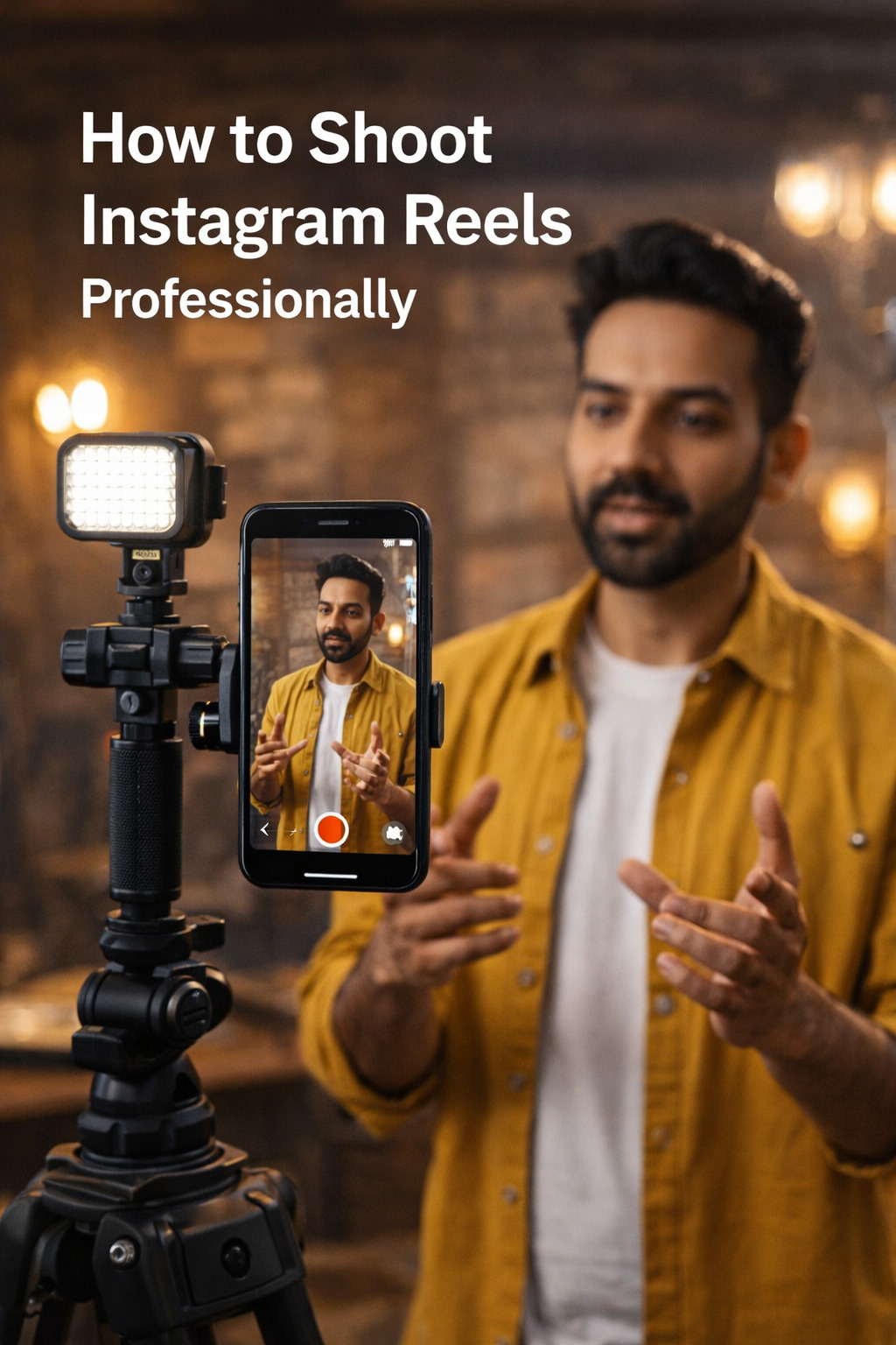 How to shoot instagram reels professionally