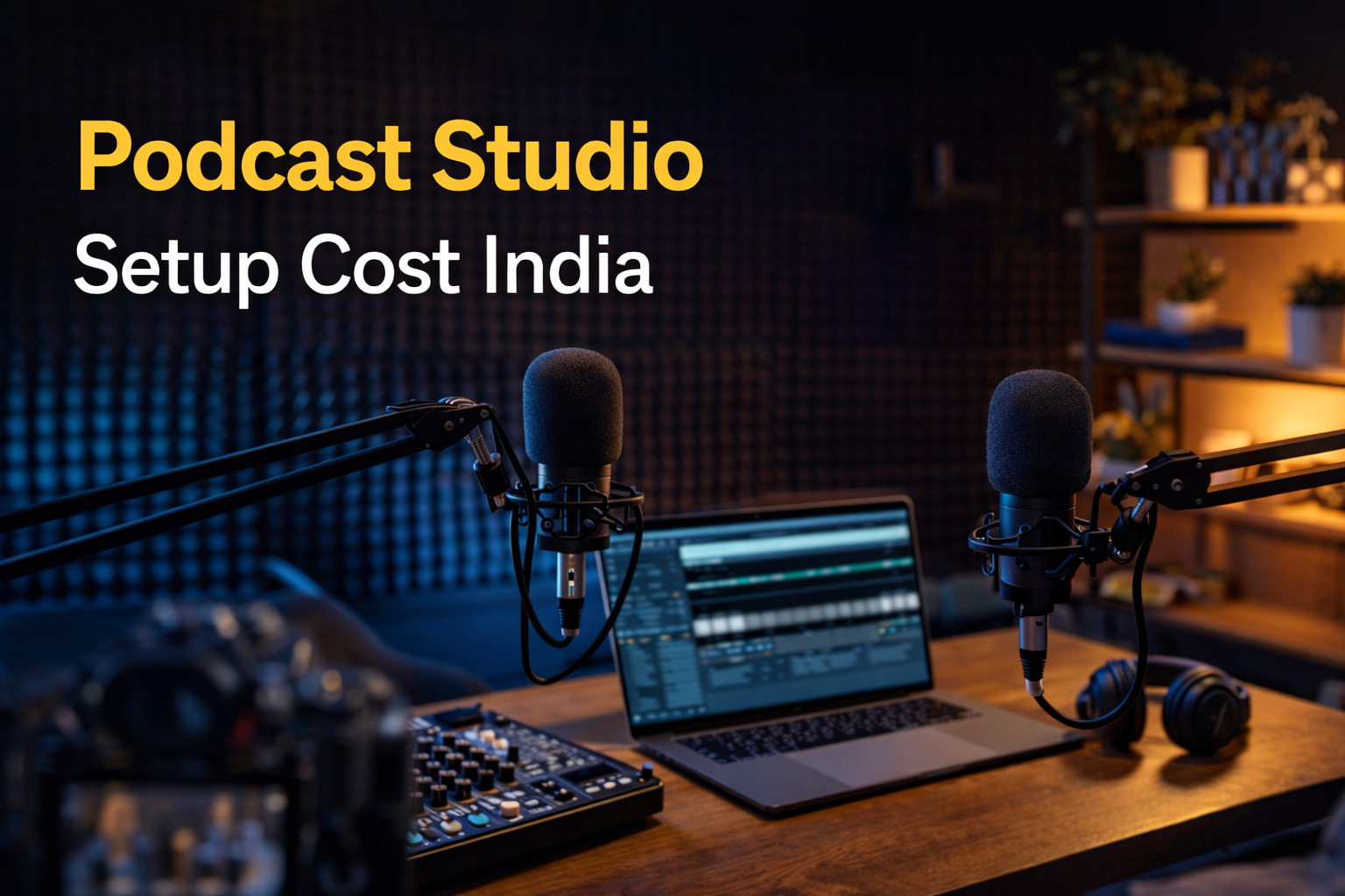 Podcast Studio Setup Cost in India